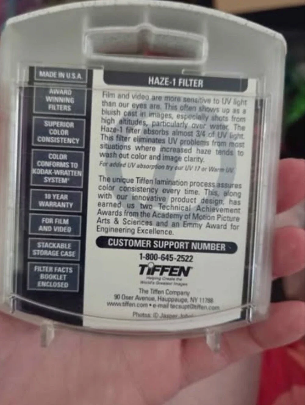 Haze-1 58mm Clear Camera Lens Filter